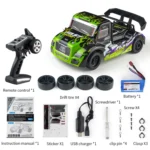 JJR/C Q131 Full Scale 4WD Flat Running Drift Remote Control Car - Image 2