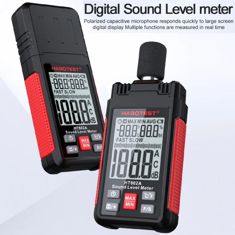 EDA0041658_5.webp HABOTEST HT602 Multifunctional Digital Display Noise Decibel Tester - Image 6