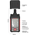HABOTEST HT607 Portable Handheld Temperature Humidity Tester - Image 2