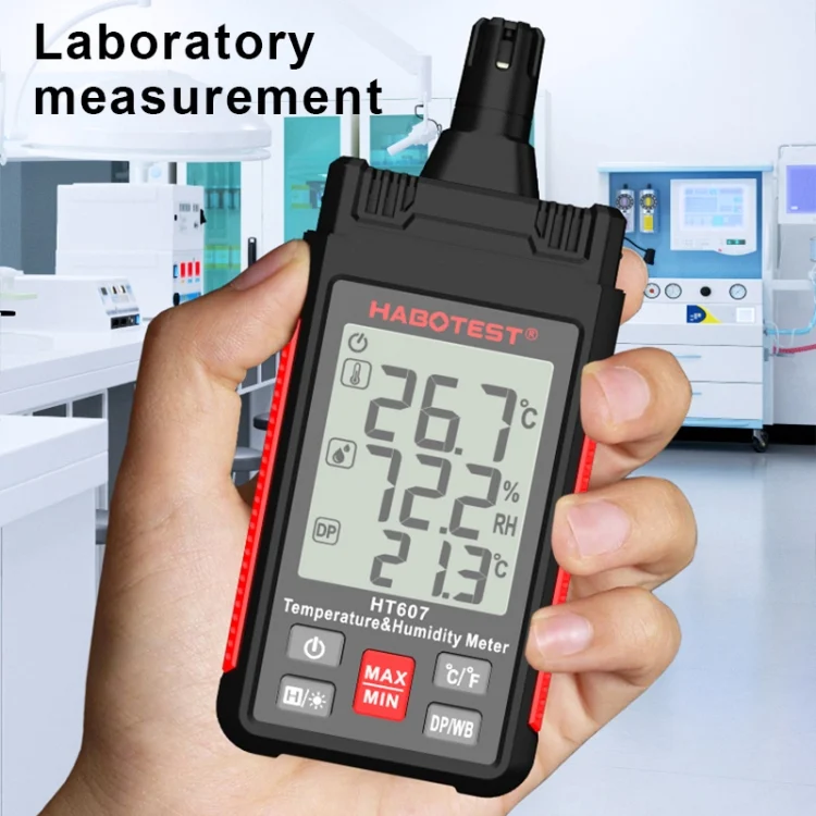 EDA0041677_7.webp HABOTEST HT607 Portable Handheld Temperature Humidity Tester - Image 8