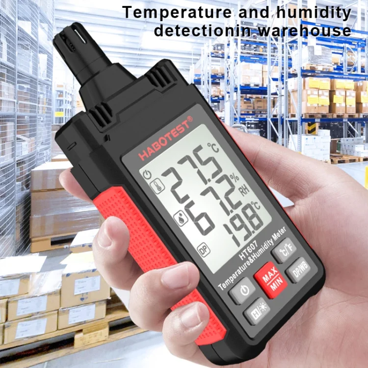 EDA0041677_8.webp HABOTEST HT607 Portable Handheld Temperature Humidity Tester - Image 9