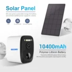 ESCAM QF370 3MP Cloud Storage PT WIFI Solar Panel IP Camera with PIR Alarm Support Night Vision & Two Way Audio - Image 4