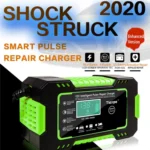 Motorcycle / Car Battery Smart Charger with LCD Creen - Image 4