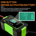 Motorcycle / Car Battery Smart Charger with LCD Creen - Image 5