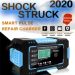 Motorcycle / Car Battery Smart Charger with LCD Creen - Image 5