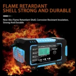 Motorcycle / Car Battery Smart Charger with LCD Creen - Image 7