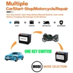 Motorcycle / Car Battery Smart Charger with LCD Creen - Image 2