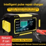 Motorcycle / Car Battery Smart Charger with LCD Creen - Image 4