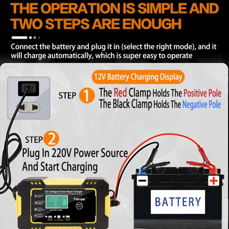 EDA004190901_B4.webp Motorcycle / Car Battery Smart Charger with LCD Creen - Image 5