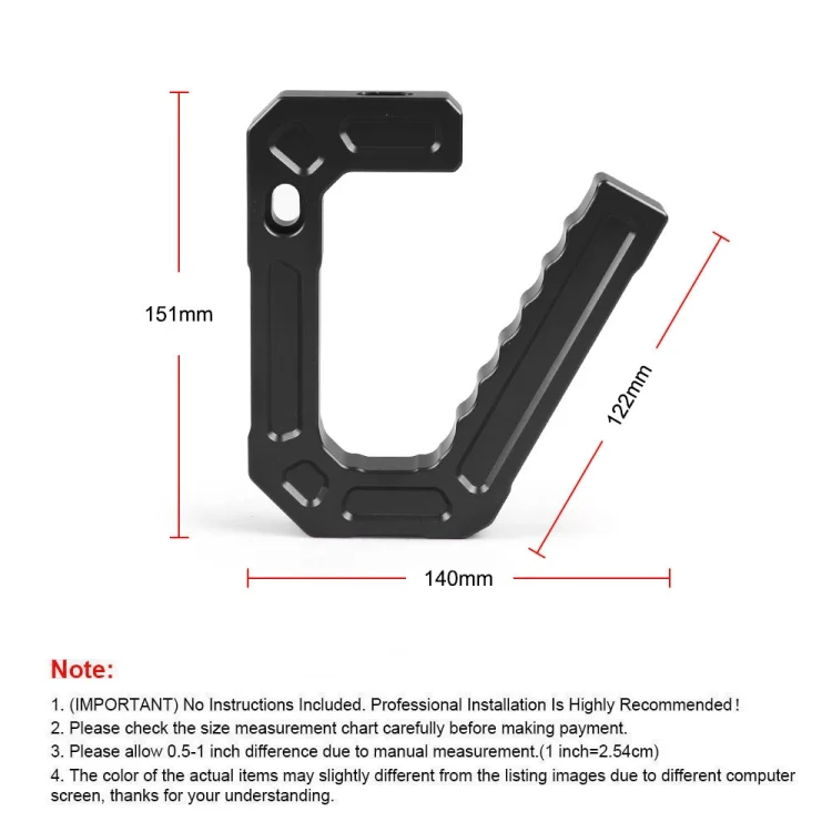 EDA004215601_B3.webp For Jeep Wrangler JK 2007-2018 Car Modification Aluminum Interior Handle - Image 4