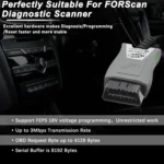 Vgate Vlinker FS ELM327 USB OBD2 Car Diagnostic Tool - Image 6
