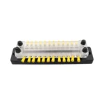 CP-3025 150A 12-48V RV Yacht Double-row 12-way Busbar with 28pcs Terminals - Image 2
