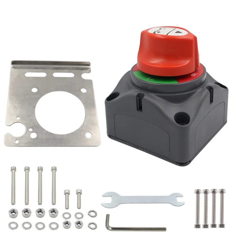 EDA0042409.webp CP-3057 Car Auto RV Marine Boat Battery Selector Isolator with Fixed Bracket - Image 1