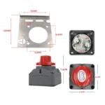 CP-3057 Car Auto RV Marine Boat Battery Selector Isolator with Fixed Bracket - Image 6