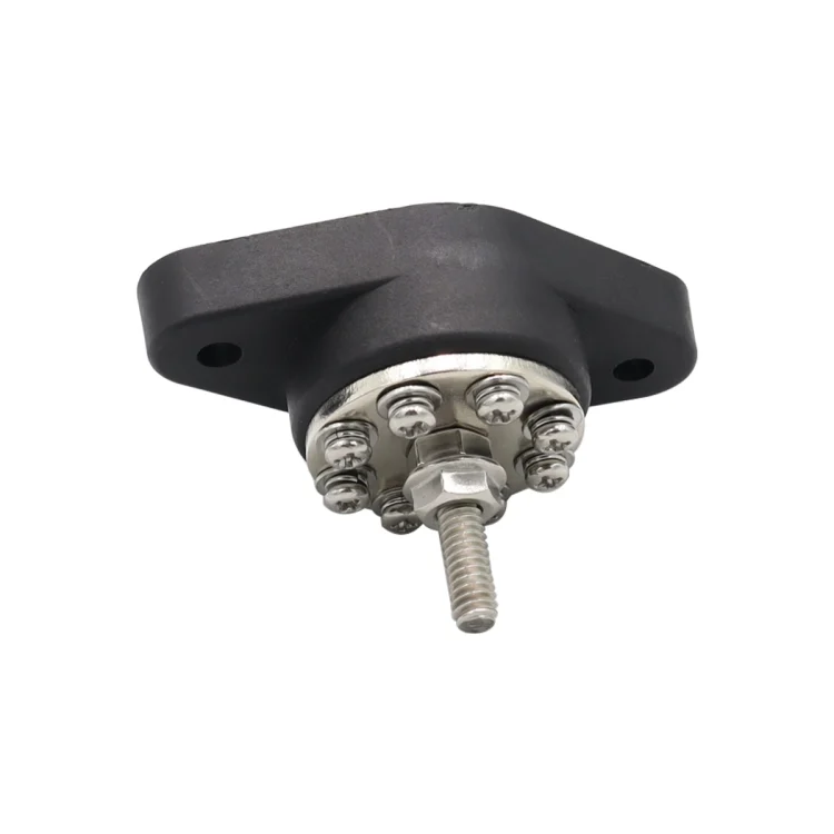 EDA004241201A_3.webp 1/4 inch M6 RV Yacht 8-way Terminal Stud with 2 M5x20 Screws - Image 4