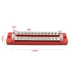 CP-3109-02 150A 12-48V RV Yacht Double-row 12-way Busbar - Image 6
