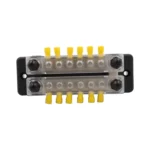 CP-3114 1 Pair 150A 12-48V RV Yacht Double-row 6-way Busbar with 32pcs Terminals - Image 3