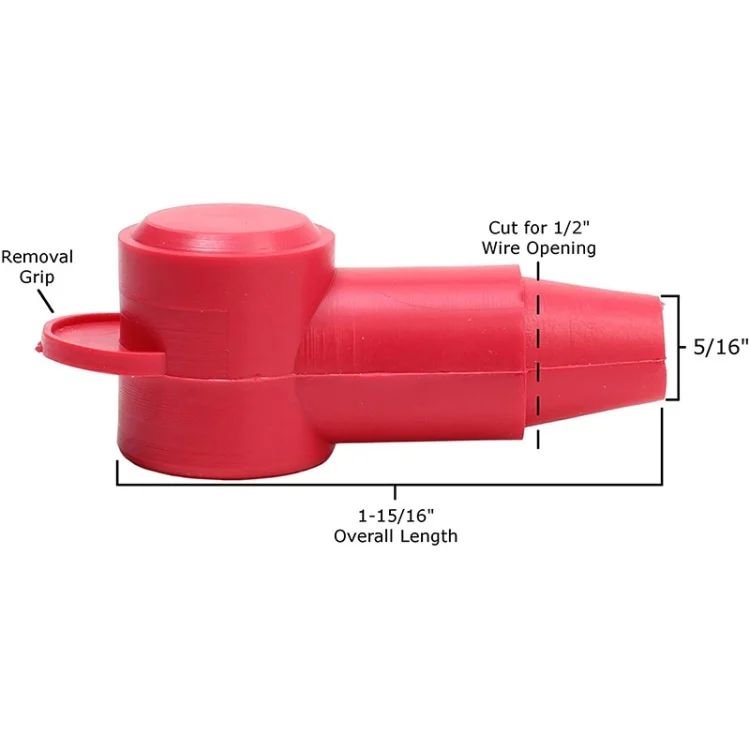 EDA0042452_4.webp CP-0914 1 Pair Car Battery Pile Head PVC Protective Cover - Image 5