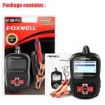 FOXWELL BT100Pro 12V Car Battery Detector Fault Diagnosis Tool - Image 5
