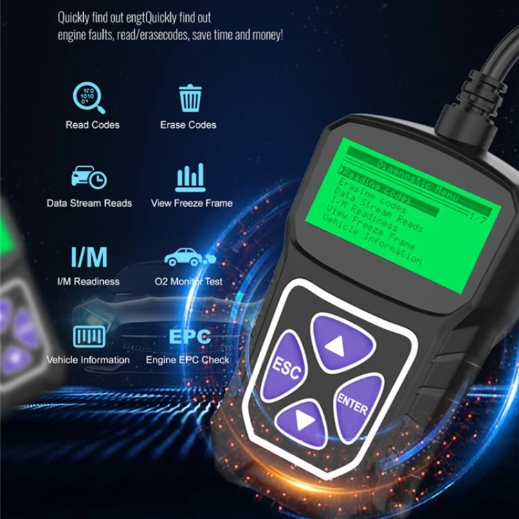 EDA0042618_4.webp Obdprog MT100 OBD2 Scanner Car Engine Tester Car Diagnostic Tool - Image 5