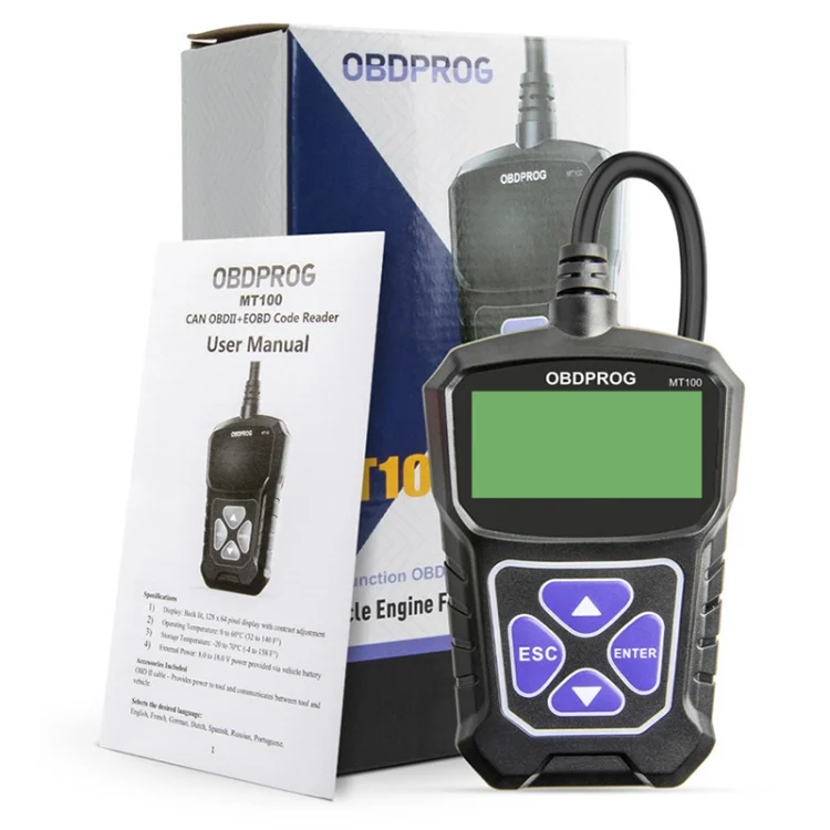 EDA0042618_6.webp Obdprog MT100 OBD2 Scanner Car Engine Tester Car Diagnostic Tool - Image 7