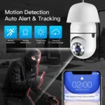 ESCAM 2.0MP 1080P Light Bulb WiFi Camera, Support IR Night Vision / Motion Detection / Two-way Voice - Image 10