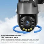 QX71 5MP Wireless WiFi Laser Spherical Camera Supports Two-way Voice&Mobile Monitoring - Image 7
