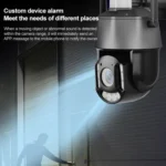 QX71 5MP Wireless WiFi Laser Spherical Camera Supports Two-way Voice&Mobile Monitoring - Image 8