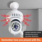 DP36 1080P Smoke Alarm Bulb WiFi Camera, Support IR Night Vision / Motion Detection / Two-way Voice - Image 3