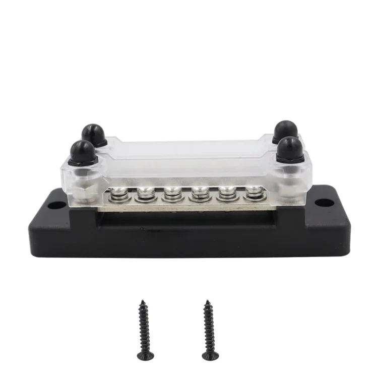 EDA004283401A.webp CP-3023-01 150A 12-48V RV Yacht Double-row 6-way Busbar - Image 1