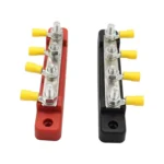 CP-3120 1 Pair 150A 12-48V RV Yacht Single-row 2-way Busbar with 8pcs Terminals - Image 4