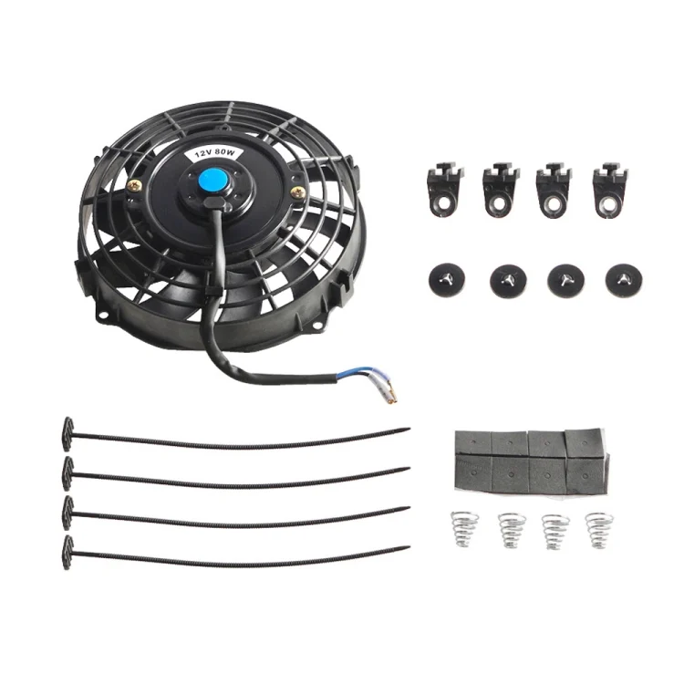 EDA004291801_2.webp 12V 80W Car Powerful Transmission Oil Cooling Fan with Mounting Accessorie - Image 3