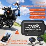 SE3 Dual AHD 1080P Waterproof HD Motorcycle DVR Without Screen, Support TF Card / Cycling Video / Parking Monitoring - Image 4