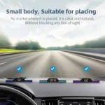 G15 Car HD GPS Head-Up Display with Color Changing Ambient Light - Image 4