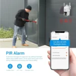 ESCAM G24 3MP WiFi Smart Night Vision Two-way Voice Intercom Solar Camera Support Full HD AI Recognition PIR Alarm - Image 6