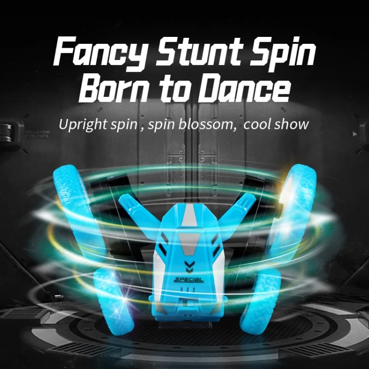 EDA004326301_B4.webp JJR/C Q136 Stunt Street Dance Four-wheel RC Flower Car with Music - Image 6