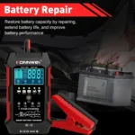 KONNWEI CR-10 2.4 inch Car Battery Charger Battery Pulse Repair Tool - Image 4