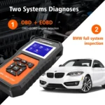 KONNWE KW480 2.8 inch Color Screen OBD2 Car Fault Detector - Image 4
