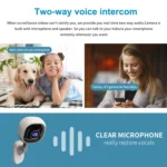 A3 Motion Detection Two-way Audio Night Vision WiFi Camera - Image 8