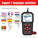 KONNWE KW818 Car OBD2 Bluetooth Fault Detector Diagnostic Tools - Image 8