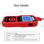 KONNWEI KW890 2 in 1 Car OBD2 Fault Detector + Maintenance Light Reseter - Image 7
