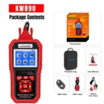 KONNWEI KW890 2 in 1 Car OBD2 Fault Detector + Maintenance Light Reseter - Image 8