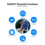 KONNWEI KW903 Bluetooth 5.0 OBD2 Car Fault Diagnostic Scan Tools Support IOS / Android - Image 6