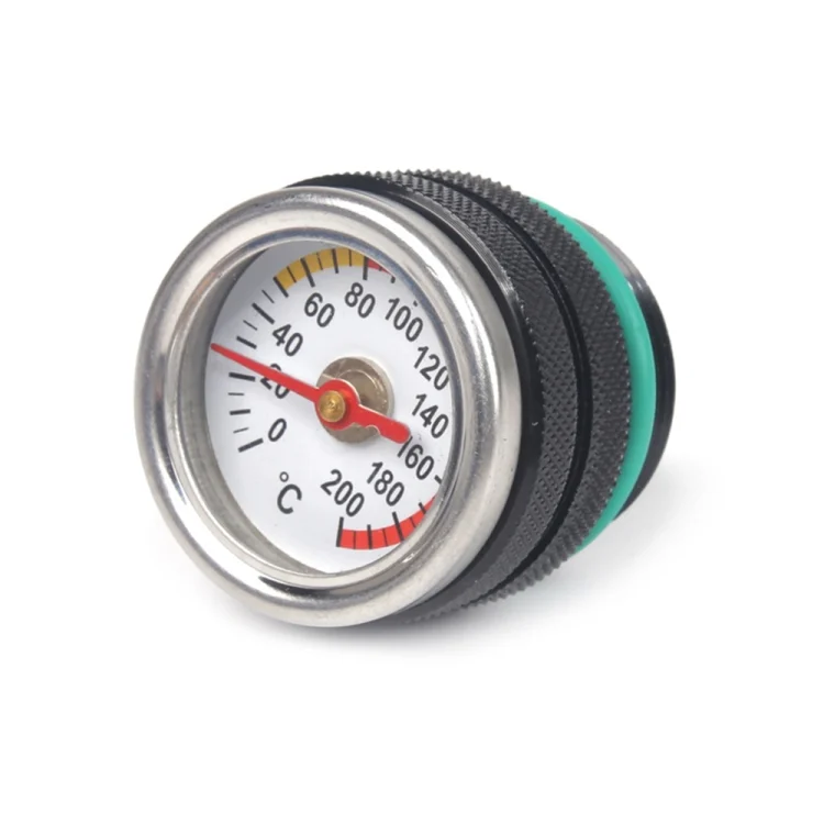 Modified Motorcycle Engine Oil Meter Thermometer