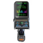 BC85 Colorful Screen Car Bluetooth 5.0 FM Transmitter MP3 Player - Image 2