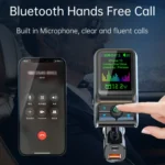 BC85 Colorful Screen Car Bluetooth 5.0 FM Transmitter MP3 Player - Image 6