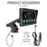 B5300 7 inch Wireless CarPlay Car Bluetooth MP5 Player, Support Mobile Phone Interconnection - Image 2