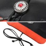 FIREDOG CL91 Portable Handmade Sheepskin Genuine Leather Tobacco Bag - Image 3