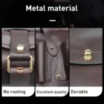 FIREDOG CL08 Leather Pipe Tobacco Storage Bag - Image 5