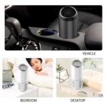 Y-20 Desktop Car Negative Ion Air Purifier - Image 8